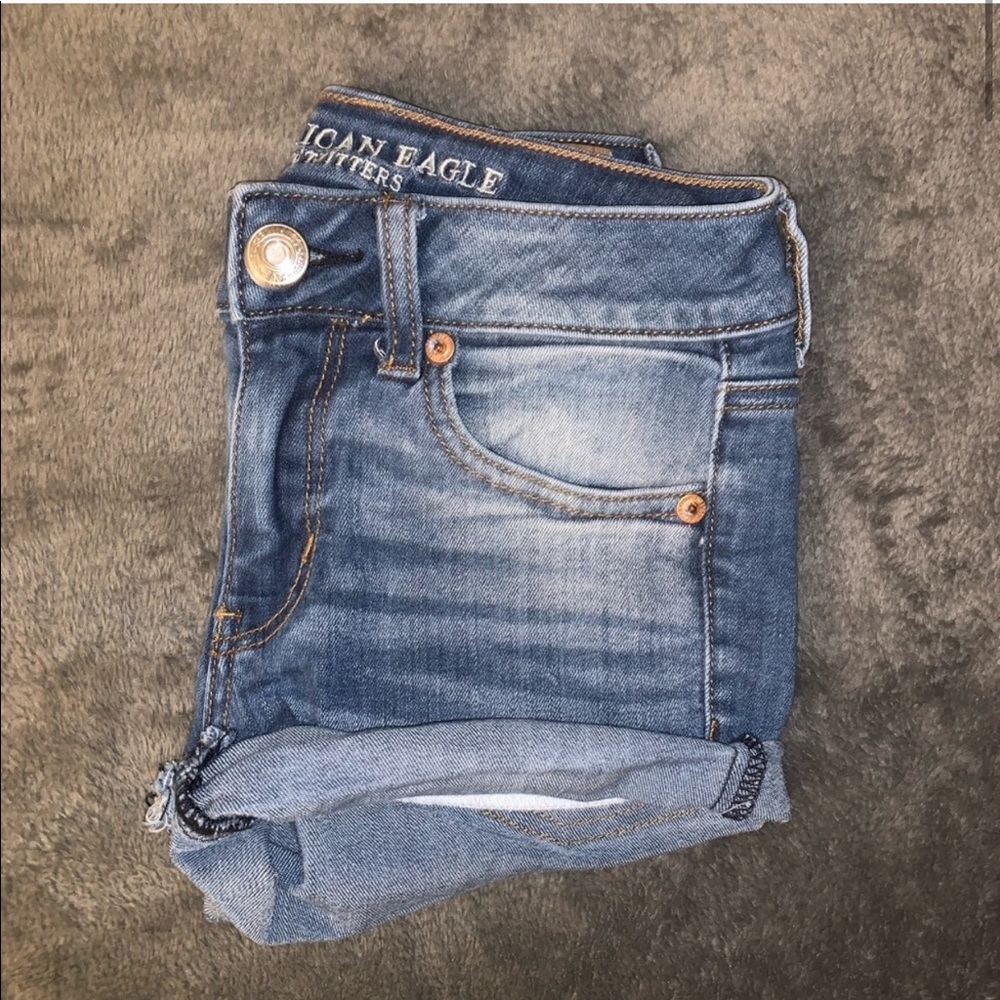 American eagle jean shorts